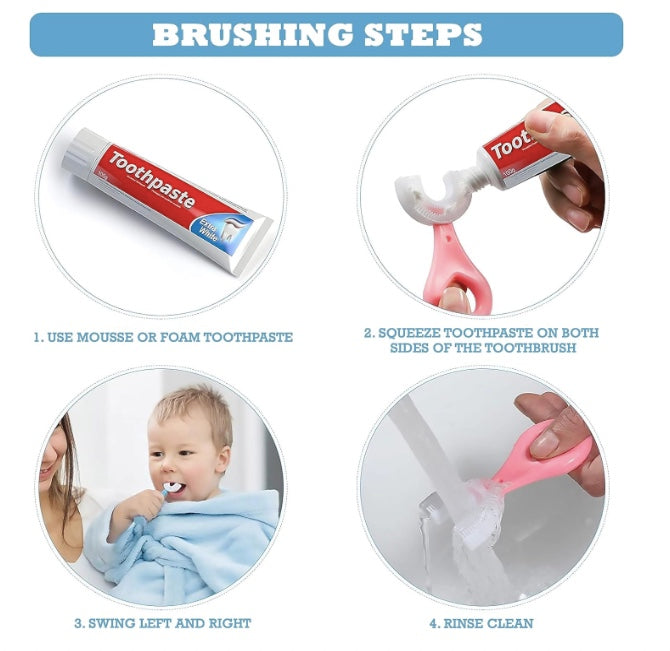 U-shaped Kids Toothbrush