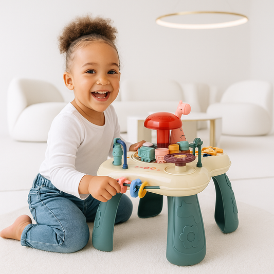 Baby Puzzle Shape Game Table
