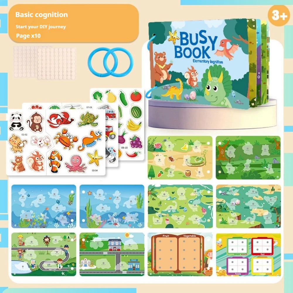 Early Education Toddler Busy Book