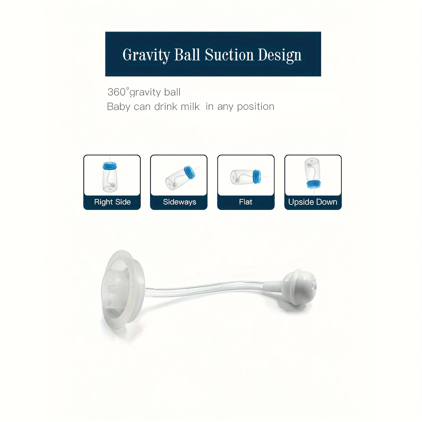 Hands-Free Baby Bottle Set