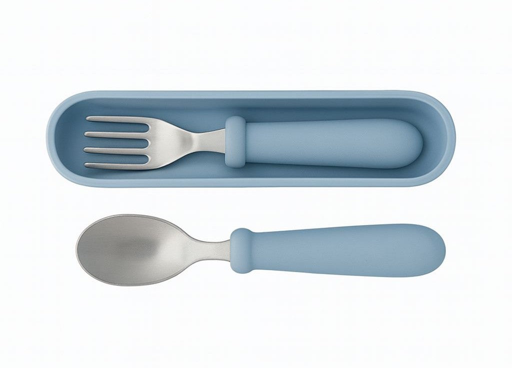 Baby Mealtime Kit – 5pc Silicone Set