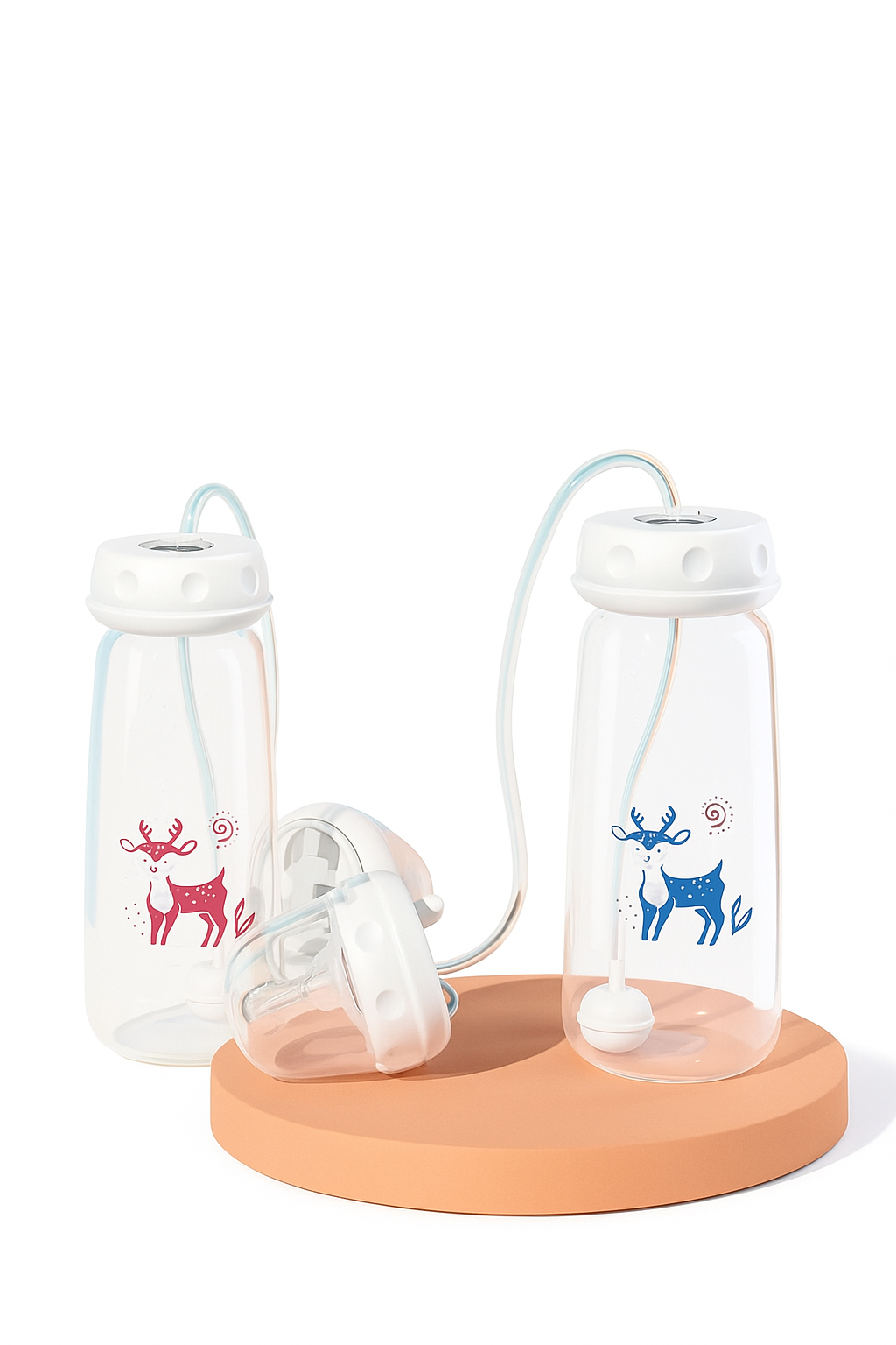 Hands-Free Baby Bottle Set