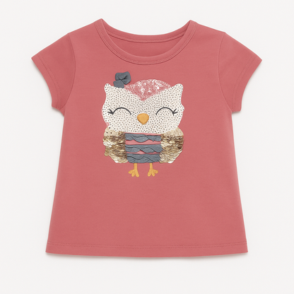 Pink Shirt with Sparkles - Size 2T