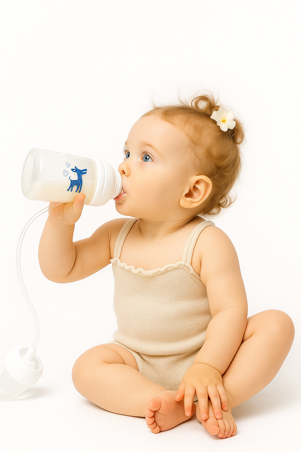 Hands-Free Baby Bottle Set
