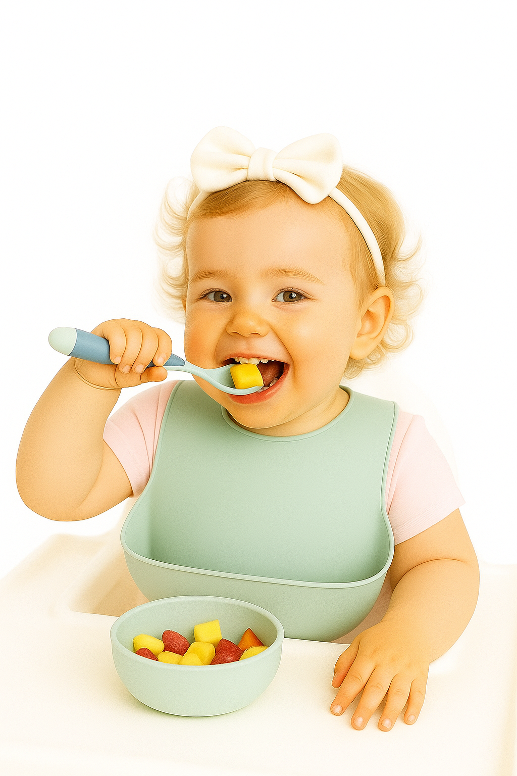 Baby Soft Silicone Utensils Set