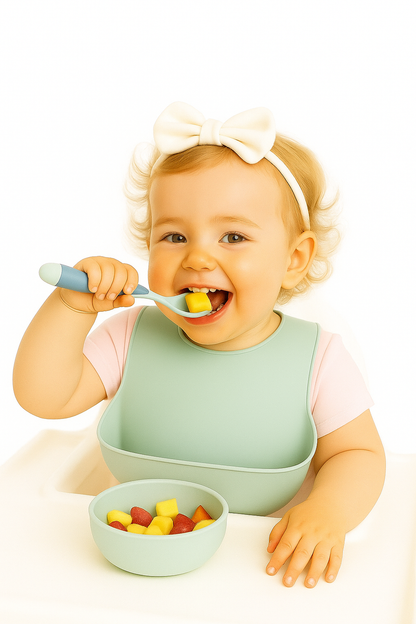 Baby Soft Silicone Utensils Set