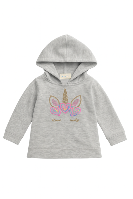 Gray Hoodie - Size 2T