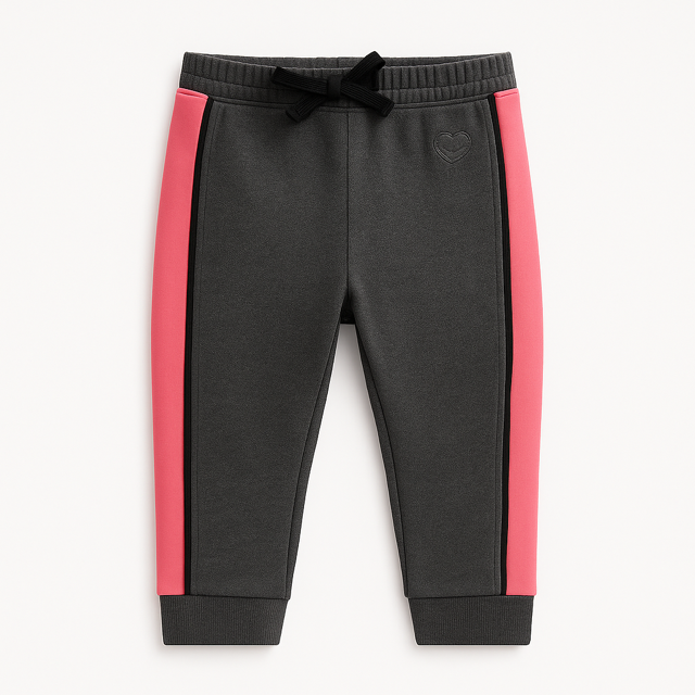 Pants - Gray and Pink - Size 2T