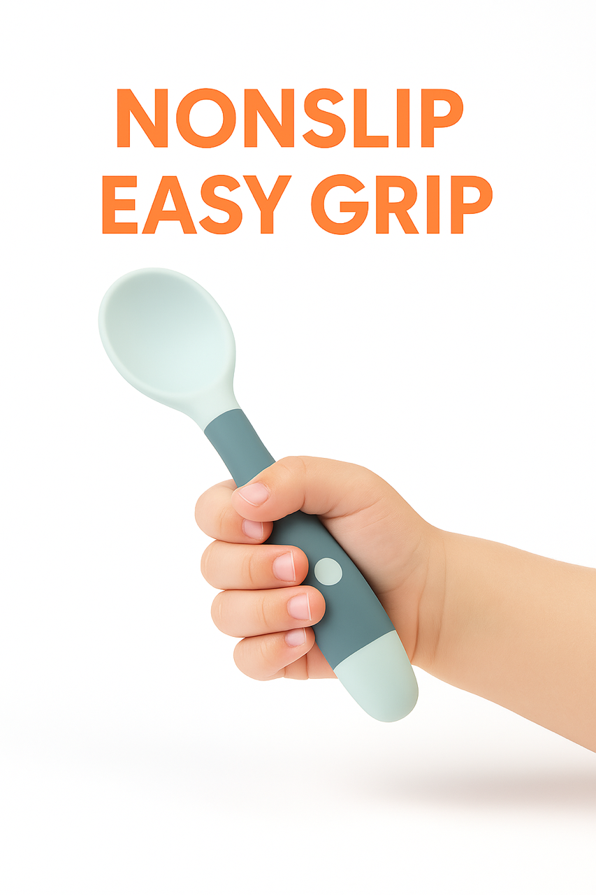 Baby Soft Silicone Utensils Set