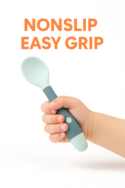 Baby Soft Silicone Utensils Set