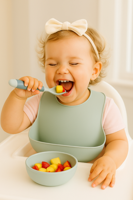 Baby Soft Silicone Utensils Set