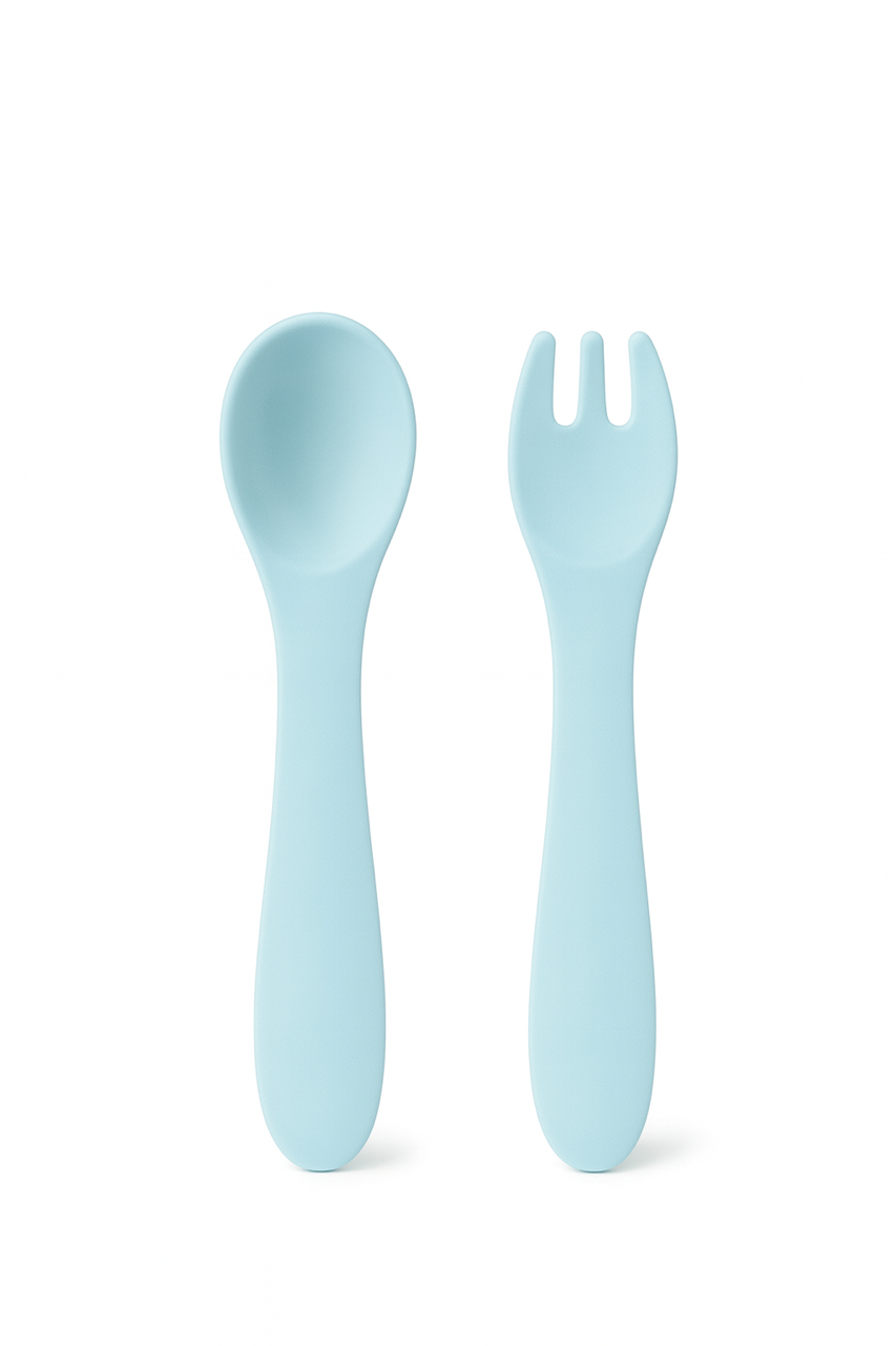 Baby Mealtime Kit – 6pc Silicone Set