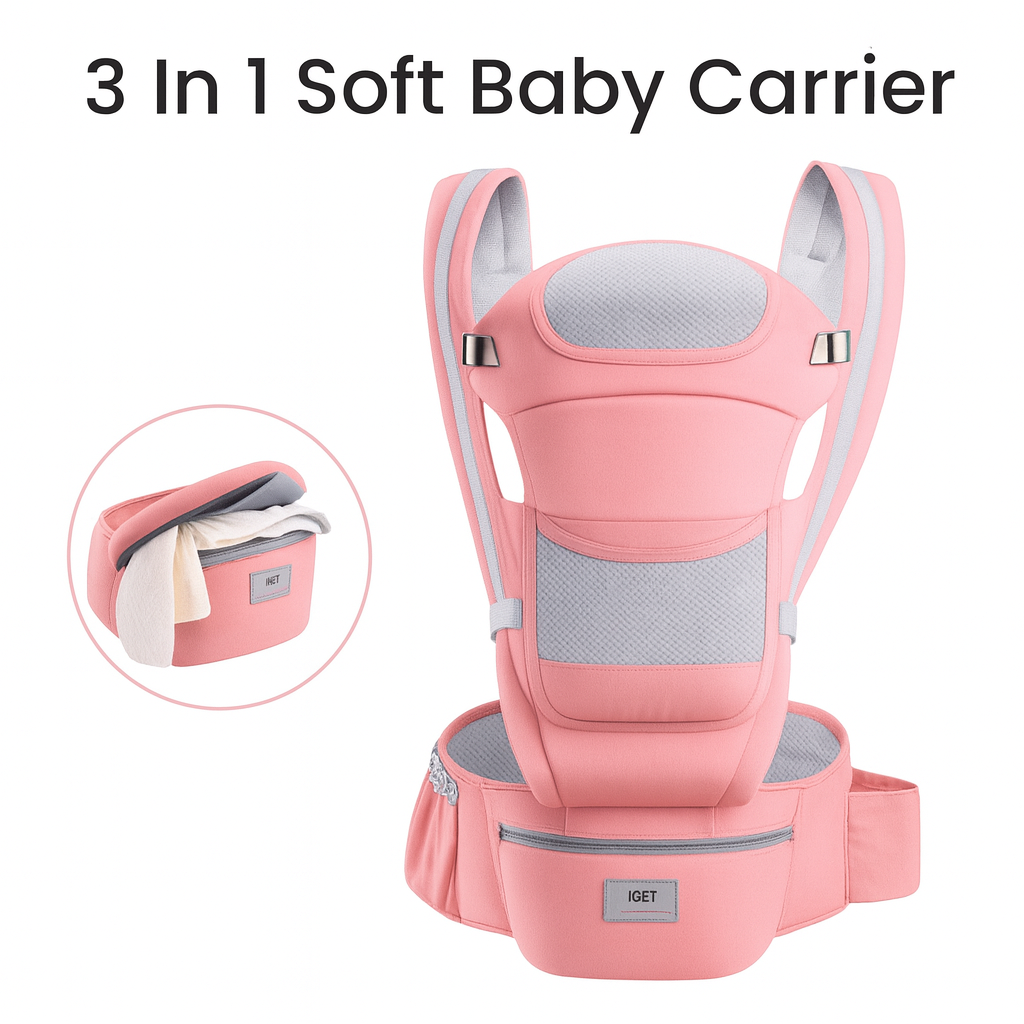 3 In 1 Soft Baby Carrier