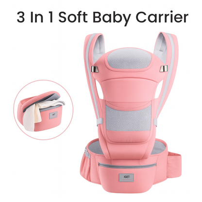 3 In 1 Soft Baby Carrier