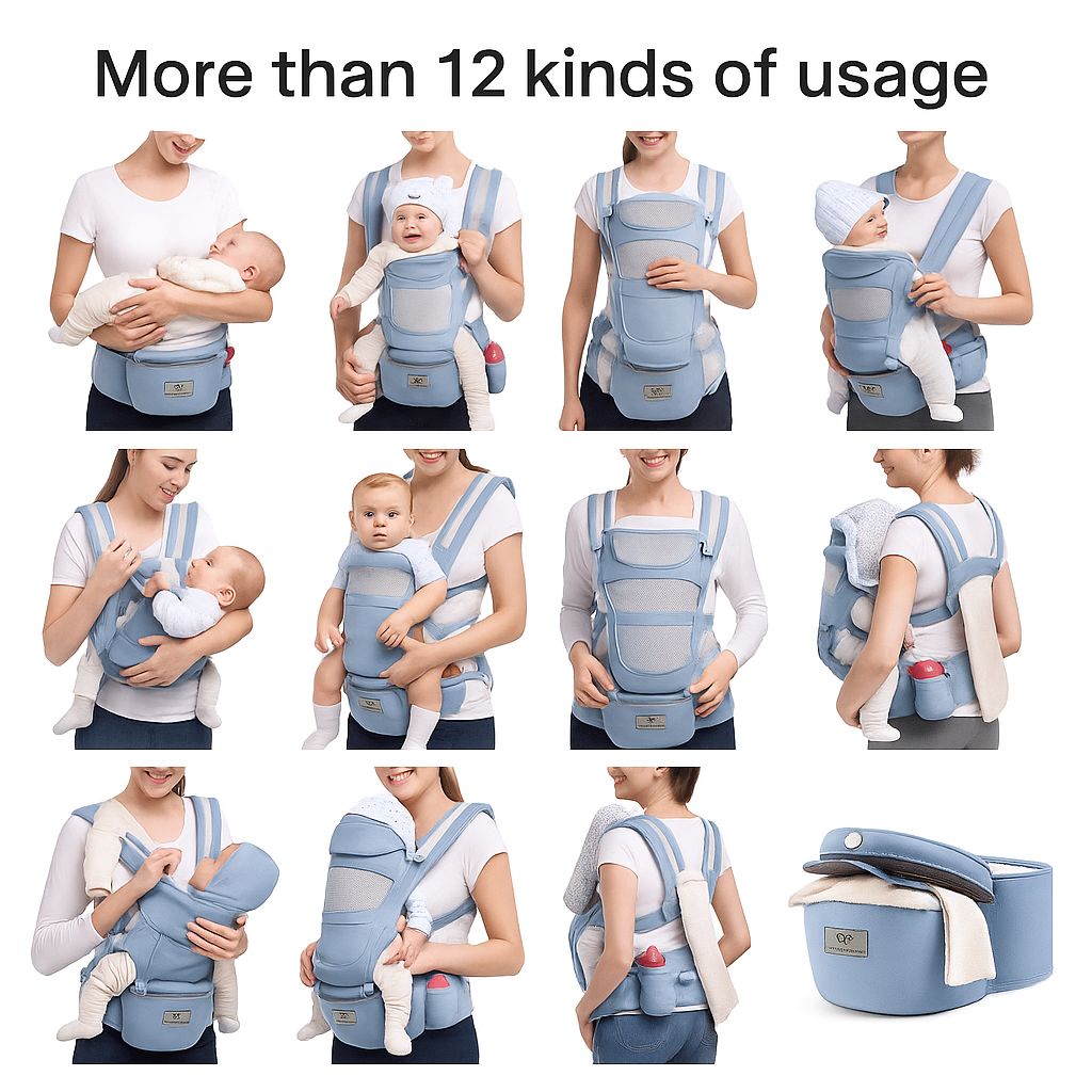 3 In 1 Soft Baby Carrier