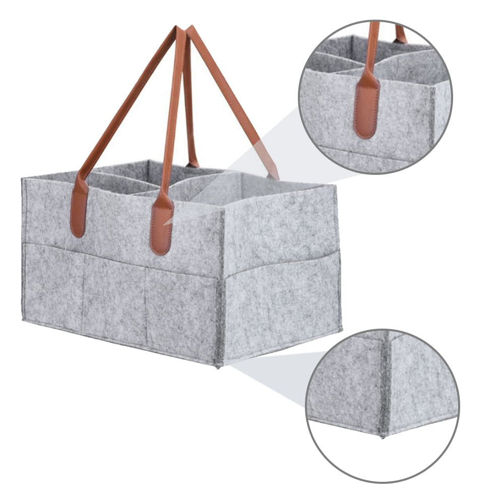 Infant Diaper Organizer Basket