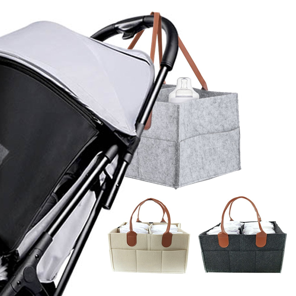 Infant Diaper Organizer Basket