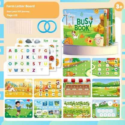 Early Education Toddler Busy Book