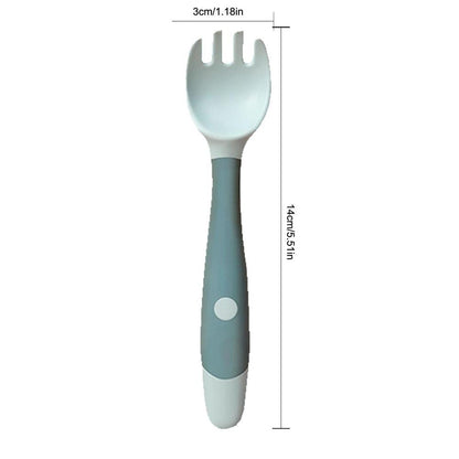 Baby Soft Silicone Utensils Set