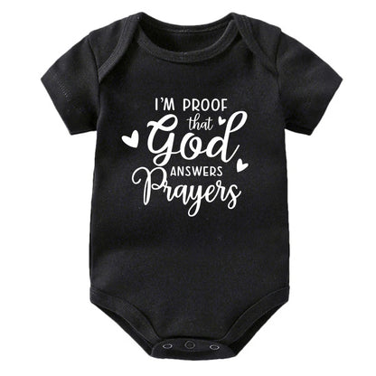 Proof God Answers Prayers Bodysuit