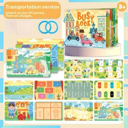 Early Education Toddler Busy Book