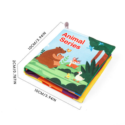 3D Animal Tail Cloth Book