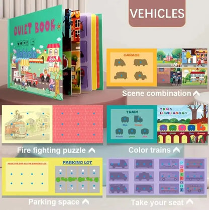 Montessori Toddler Busy Book