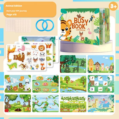 Early Education Toddler Busy Book