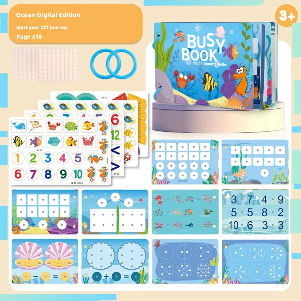 Early Education Toddler Busy Book