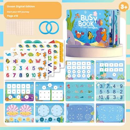 Early Education Toddler Busy Book