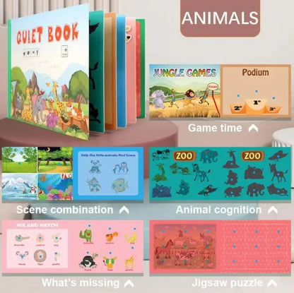 Montessori Toddler Busy Book