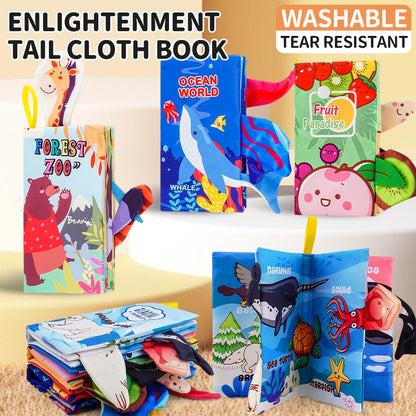 3D Tailed Baby Cloth Book