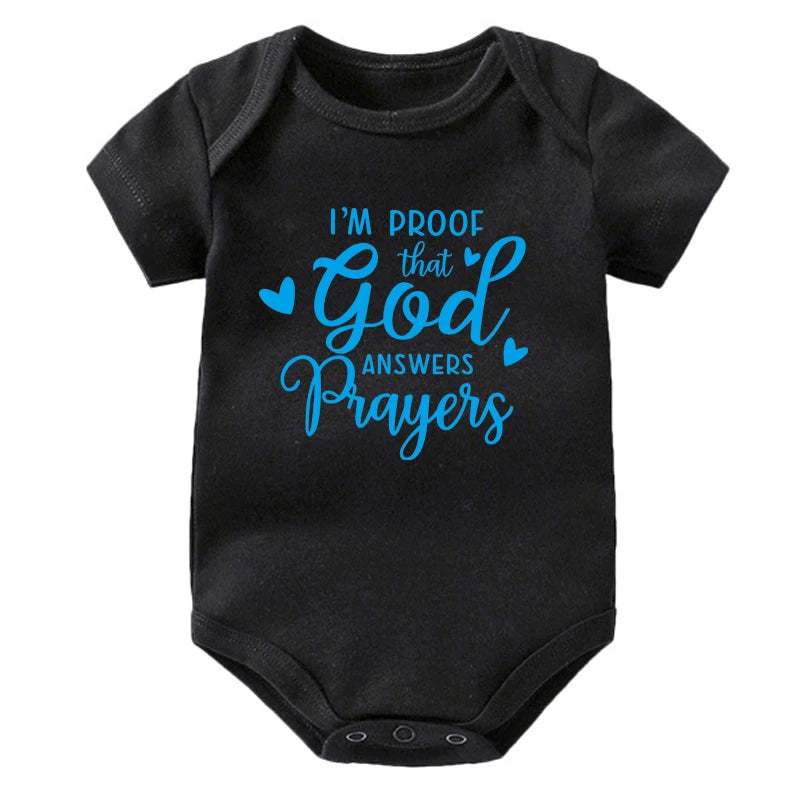 Proof God Answers Prayers Bodysuit