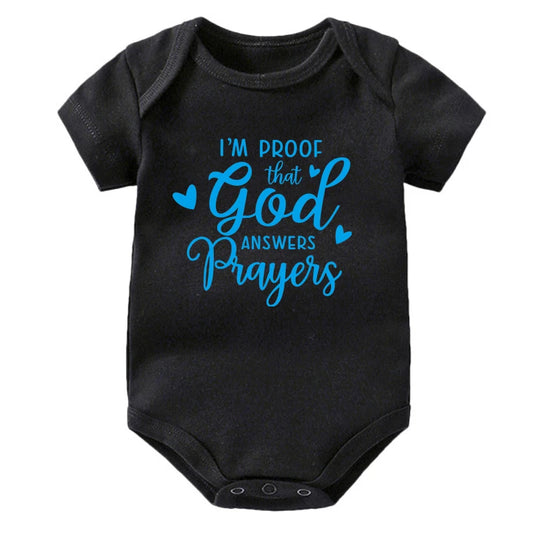 Proof God Answers Prayers Bodysuit