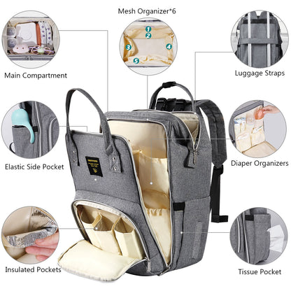 Multifunction Diaper BackPack
