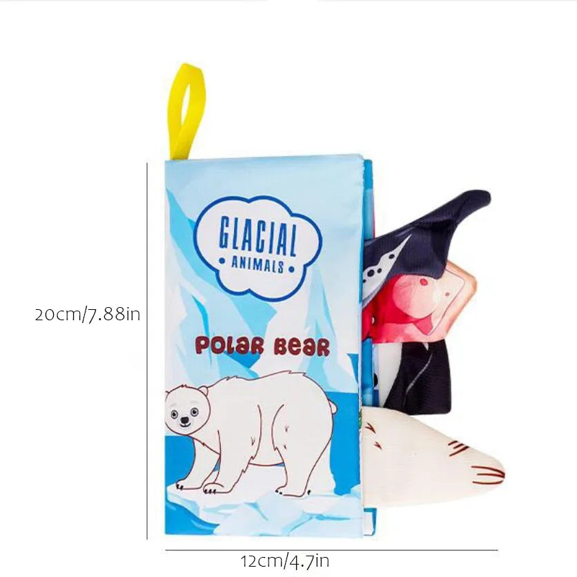 3D Tailed Baby Cloth Book