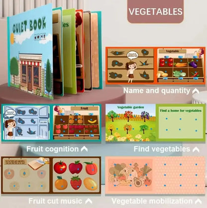 Montessori Toddler Busy Book