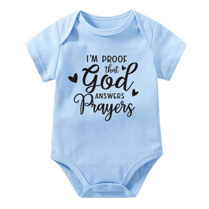Proof God Answers Prayers Bodysuit