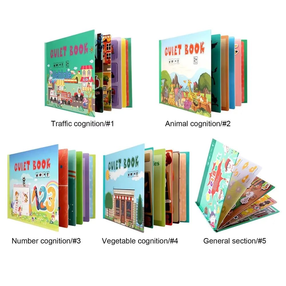 Montessori Toddler Busy Book