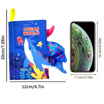 3D Tailed Baby Cloth Book
